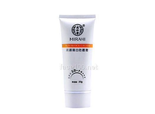 同仁堂潤(rùn)顏麗白防曬霜 SPF30+PA+++）代理